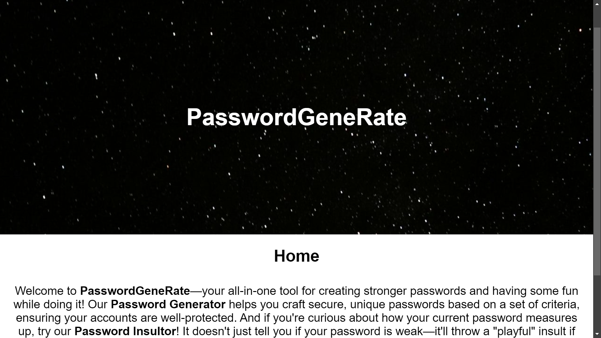 PasswordGeneRate